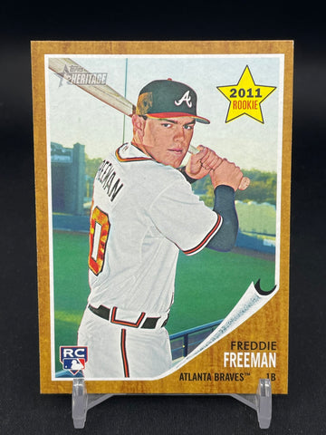 2011 TOPPS HERITAGE - F. FREEMAN - #76 - RC