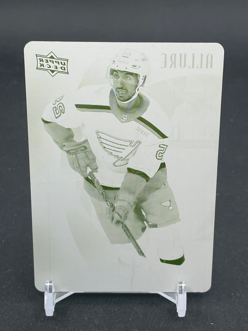 2023 UPPER DECK ALLURE - YELLOW PRINTING PLATE - J. KYROU -