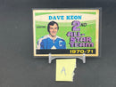 1971 O-PEE-CHEE - 2ND ALL-STAR TEAM - D. KEON -