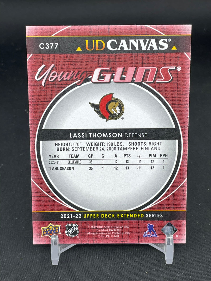 2021 UPPER DECK EXTENDED SERIES - UD CANVAS - YOUNG GUNS - L. THOMSON -