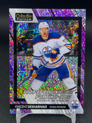 2023 UPPER DECK O-PEE-CHEE PLATINUM - VIOLET PIXELS - MARQUEE ROOKIE - V. DESHARNAIS - #263 - #'D/299 - RC
