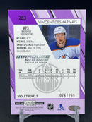2023 UPPER DECK O-PEE-CHEE PLATINUM - VIOLET PIXELS - MARQUEE ROOKIE - V. DESHARNAIS - #263 - #'D/299 - RC
