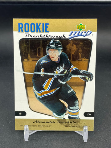 2005 UPPER DECK MVP - ROOKIE BREAKTHROUGH - A. OVECHKIN - #RB-2