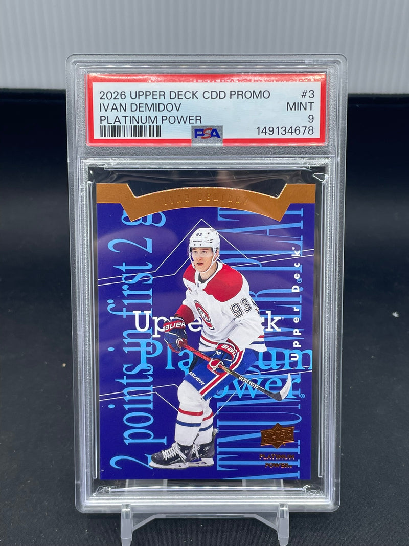 2025 UPPER DECK CDD - PLATINUM POWER - I. DEMIDOV -