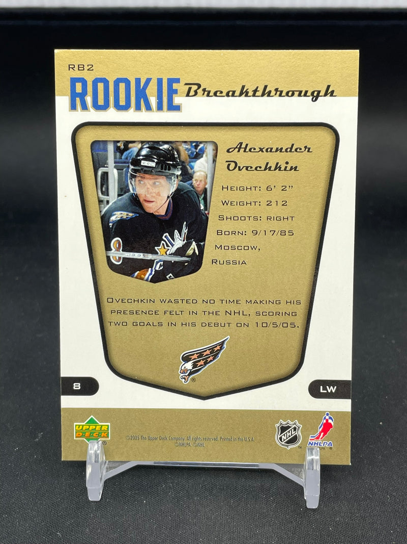 2005 UPPER DECK MVP - ROOKIE BREAKTHROUGH - A. OVECHKIN -