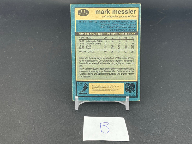1981 O-PEE-CHEE - M. MESSIER -