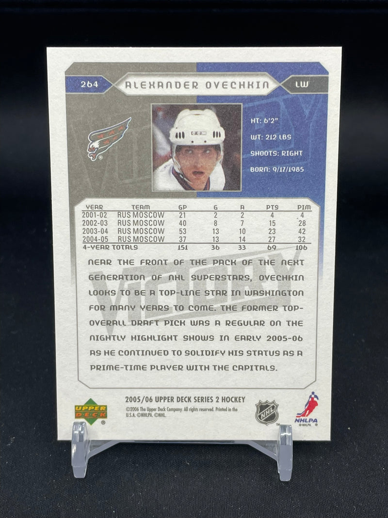 2005 UPPER DECK SERIES TWO - VICTORY - A. OVECHKIN -