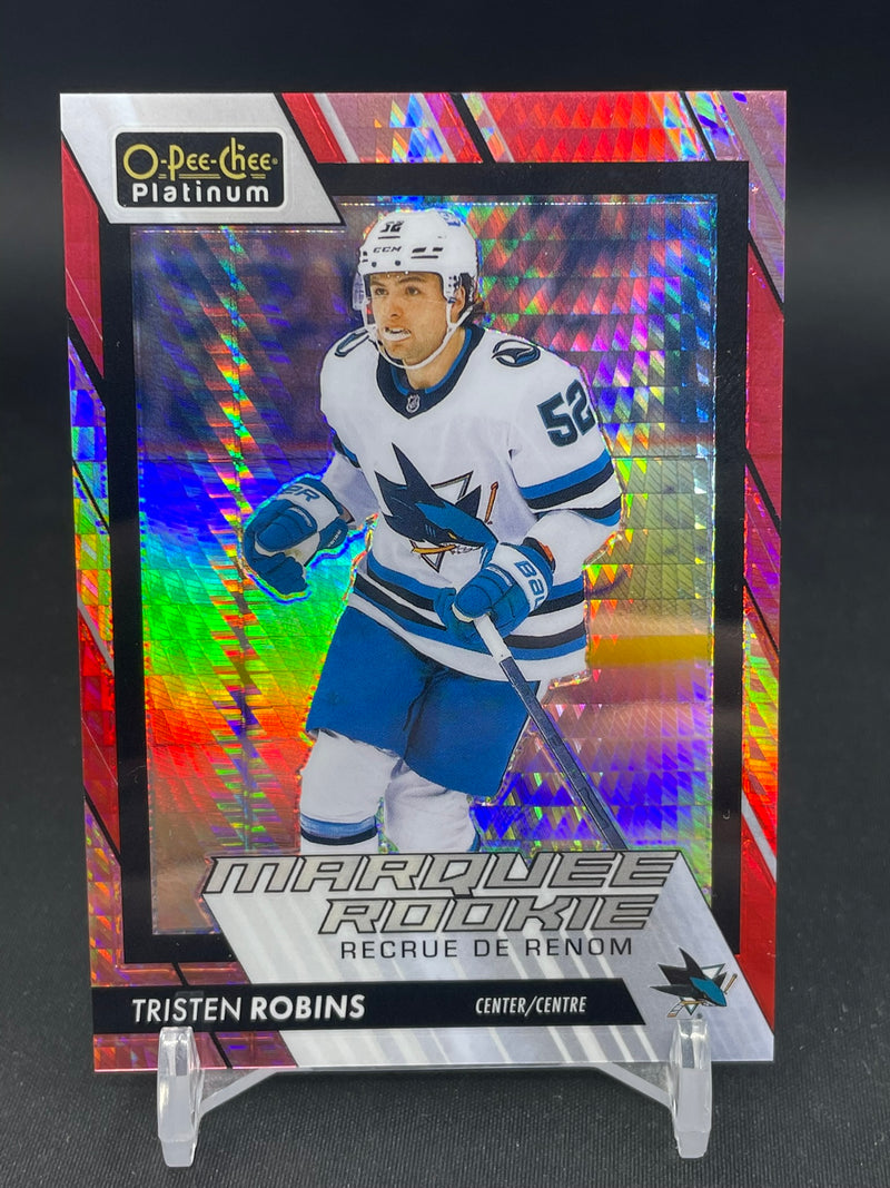 2023 UPPER DECK O-PEE-CHEE PLATINUM - RED PRISM - MARQUEE ROOKIE - T. ROBINS - #226 - #'D/199 - RC