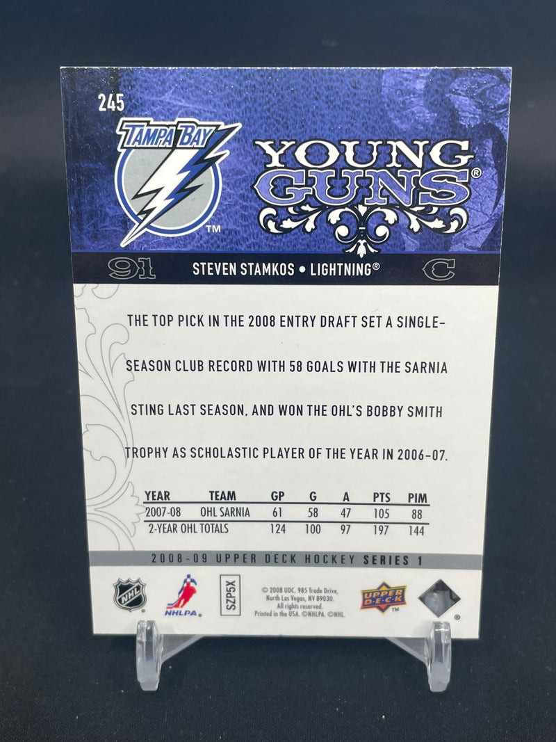 2008 UPPER DECK SERIES ONE - YOUNG GUNS - S. STAMKOS -