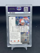2007 LEAF ROOKIES & STARS - SILVER - T. BRADY - #108 - #'D/199 - PSA 8