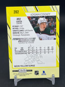 2023 UPPER DECK O-PEE-CHEE PLATINUM - NEON YELLOW SURGE - MARQUEE ROOKIE - L. COOLEY -