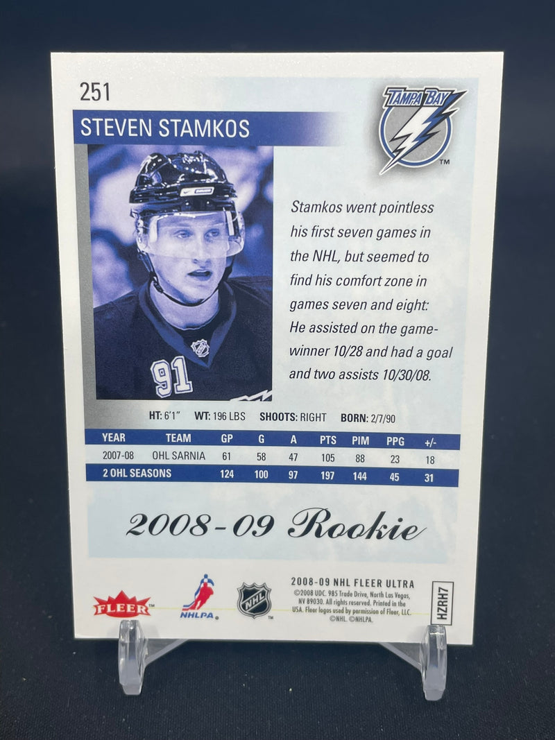 2008 UPPER DECK FLEER ULTRA - ULTRA ROOKIE - S. STAMKOS -