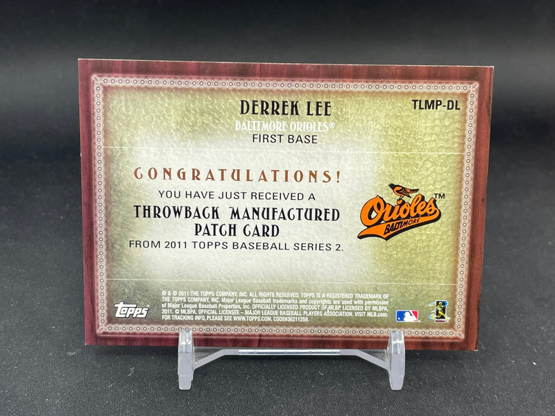 2011 TOPPS SERIES TWO - THROWBACK - D. LEE -