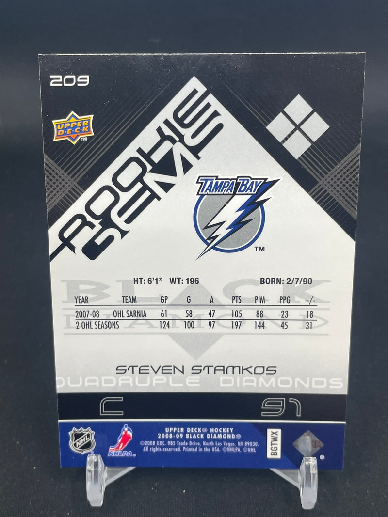 2008 UPPER DECK BLACK DIAMOND - ROOKIE GEMS - S. STAMKOS -