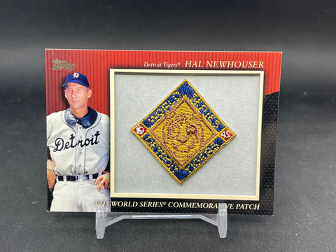 2010 TOPPS SERIES TWO - WORLD SERIES COMMEMORATIVE PATCH - H. NEWHOUSER - #MCP76 - RELIC