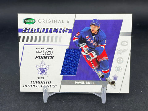 2003 PARKHURST IN THE GAME - ORIGINAL 6 SHOOTERS - P. BURE - #TTH-48 - RELIC
