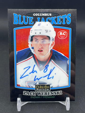 2016 UPPER DECK O-PEE-CHEE PLATINUM - RETRO BLACK RAINBOW AUTO - Z. WERENSKI - #R-90 - AUTOGRAPH - RC
