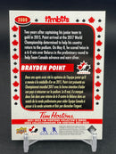 2021 UPPER DECK TIM HORTONS TEAM CANADA - TIMBITS - B. POINT -