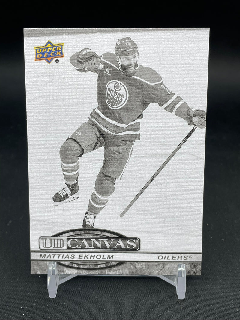 2025 UPPER DECK SERIES ONE - B/W - UD CANVAS - M. EKHOLM -