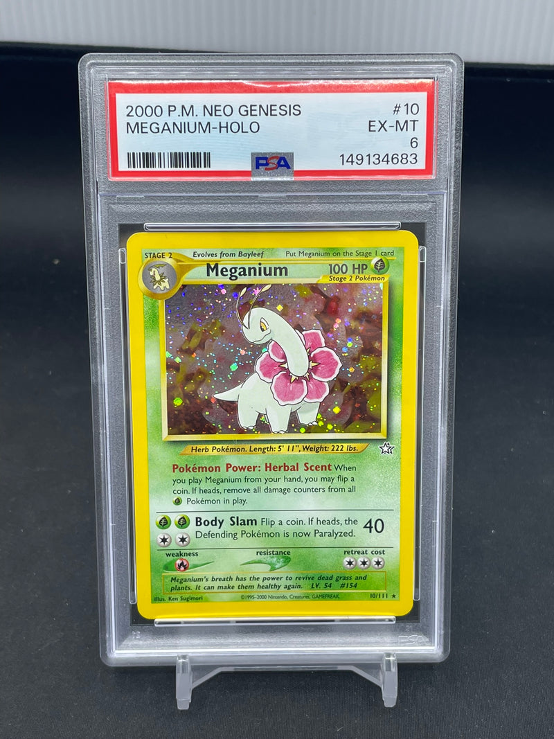 POKEMON - NEO GENESIS - MEGANIUM - HOLO -