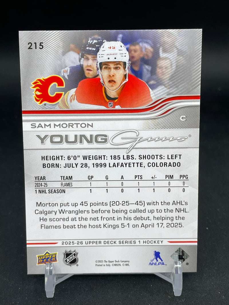 2025 UPPER DECK SERIES ONE - YOUNG GUNS - S. MORTON -