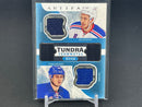2016 UPPER DECK ARTIFACTS - TUNDRA TEAMMATES DUOS - K. HAYES / C. KREIDER - #T2NYR - #'D/199 - DUAL RELIC