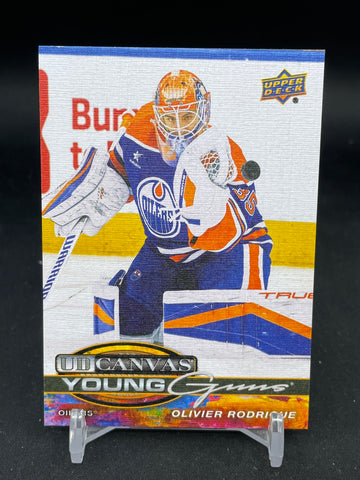 2025 UPPER DECK SERIES ONE - UD CANVAS - YOUNG GUNS - O. RODRIGUE - #C115 - RC