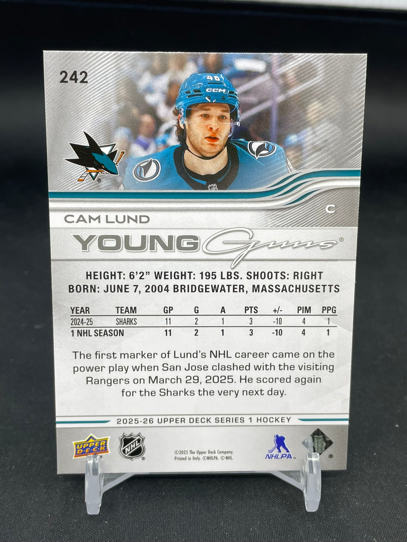 2025 UPPER DECK SERIES ONE - YOUNG GUNS - C. LUND -