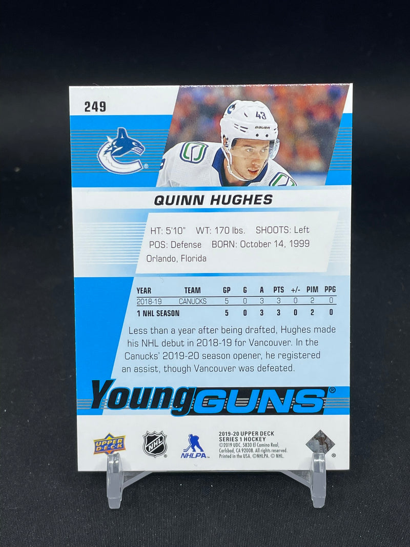 2019 UPPER DECK SERIES ONE - YOUNG GUNS - Q. HUGHES -