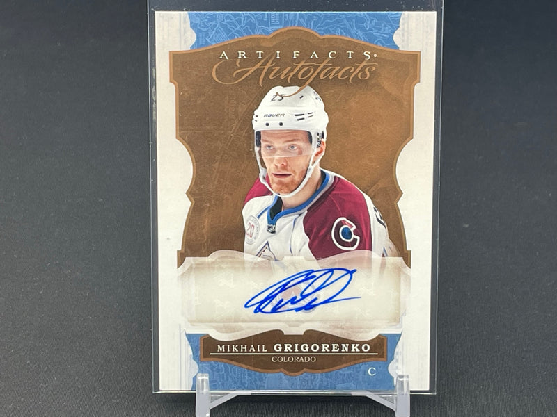 2016 UPPER DECK ARTIFACTS - AUTOFACTS - M. GRIGORENKO -