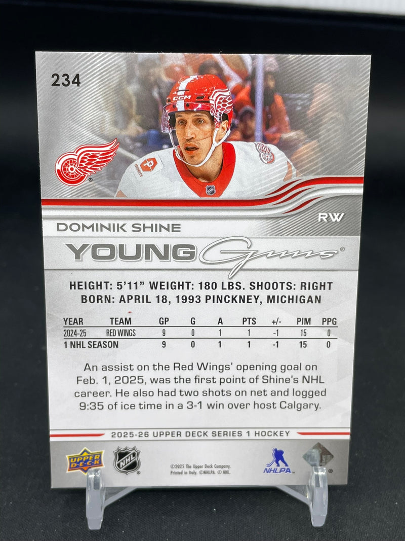 2025 UPPER DECK SERIES ONE - YOUNG GUNS - D. SHINE -