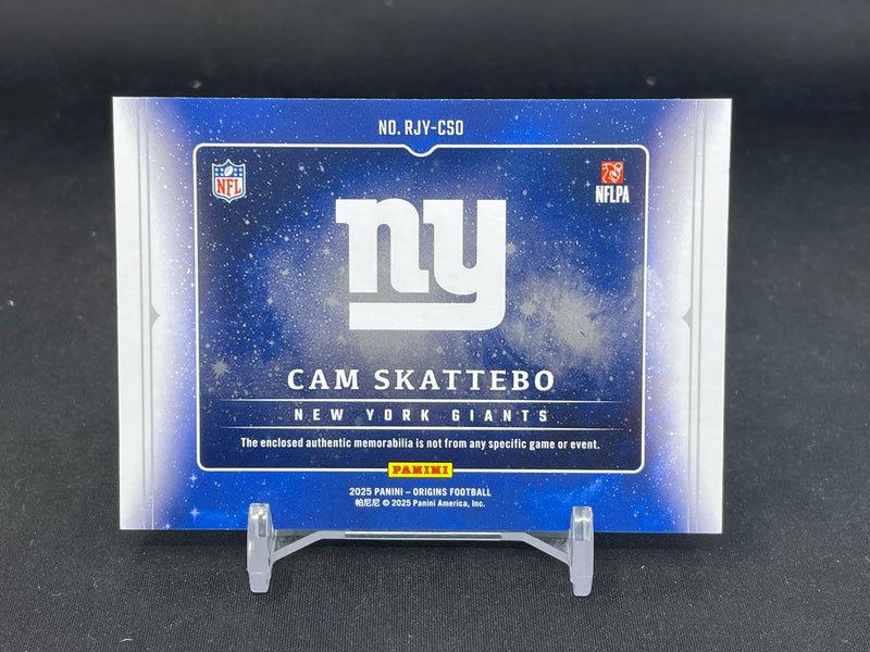 2025 PANINI ORIGINS - C. SKATTTEBO - #RJY-CSO - #'D/199 - RELIC - RC