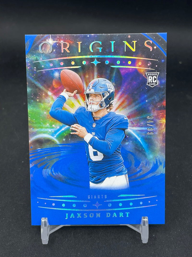 2025 PANINI ORIGINS - BLUE - J. DART - #145 - #'D/99 - RC