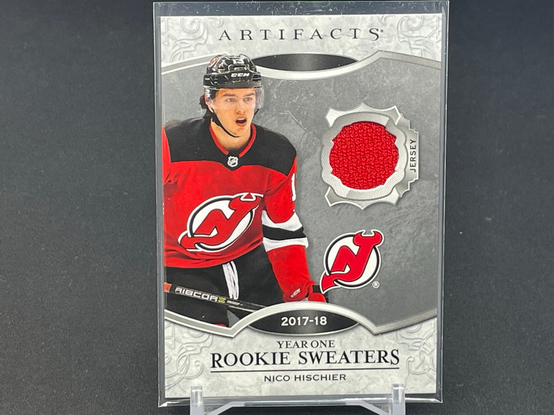 2018 UPPER DECK ARTIFACTS - YEAR ONE ROOKIE SWEATERS - N. HISCHIER -