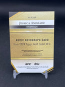 2024 TOPPS GOLD LABEL - RED - AURIC AUTOGRAPH - J. ANDRADE - #AUA-JAE - #'D/25 - AUTOGRAPH