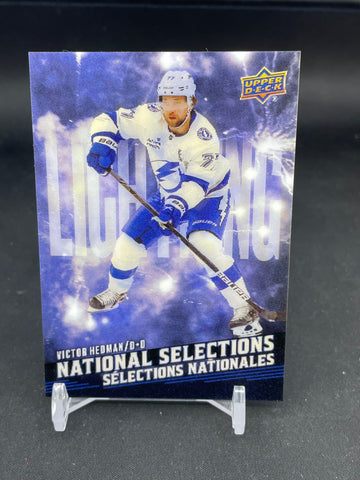 2025 UPPER DECK TIM HORTONS - NATIONAL SELECTIONS - V. HEDMAN - #NS-7