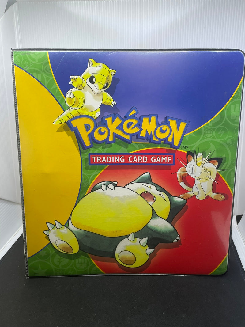 1999 POKEMON WIZARDS OF THE COAST BINDER (IN USED CONDITION