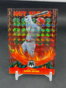 2022 PANINI MOSAIC - GREEN MOSAIC PRIZM - HOT SAUCE - S. OHTANI -