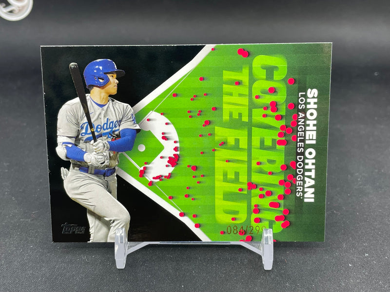 2024 TOPPS SERIES TWO - BLACK - COVERING THE FIELD - S. OHTANI - #CTF-3 - #'D/299