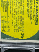 1989 TOPPS TRADED - B. SANDERS -