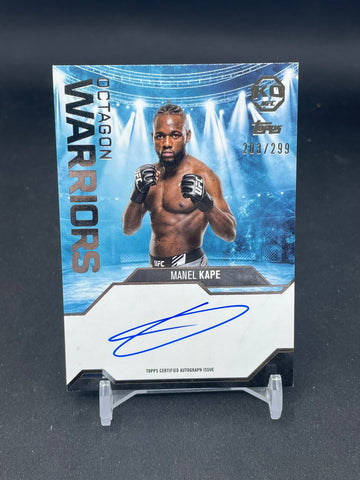 2025 TOPPS KNOCKOUT - OCTAGON WARRIORS - M. KAPE - #OW-MK - #'D/299 - AUTOGRAPH