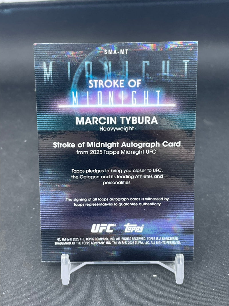 2025 TOPPS MIDNIGHT - STROKE OF MIDNIGHT - M. TYBURA -