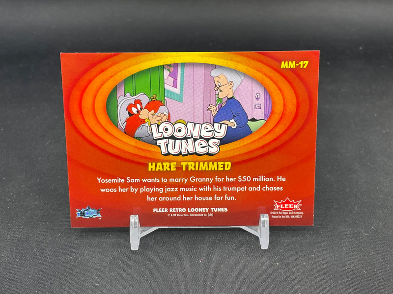 2024 UPPER DECK FLEER RETRO LOONEY TUNES - MERRIE MELODIES - HARE TRIMMED -