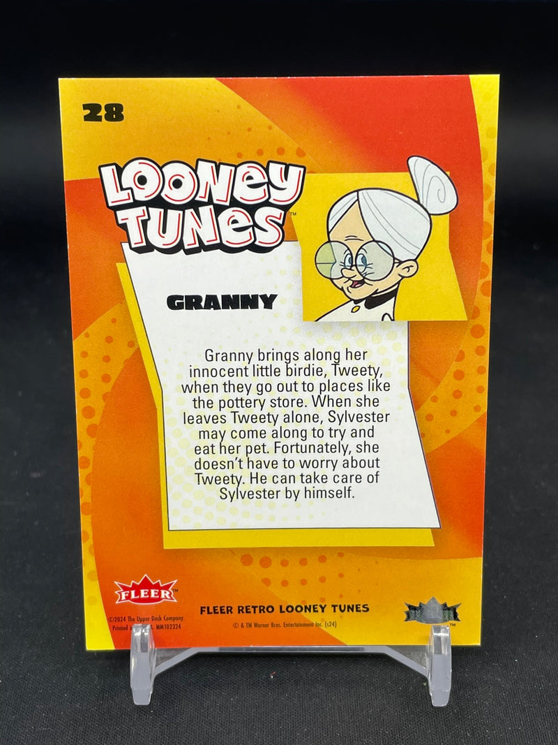 2024 UPPER DECK FLEER RETRO LOONEY TUNES - GRANNY -