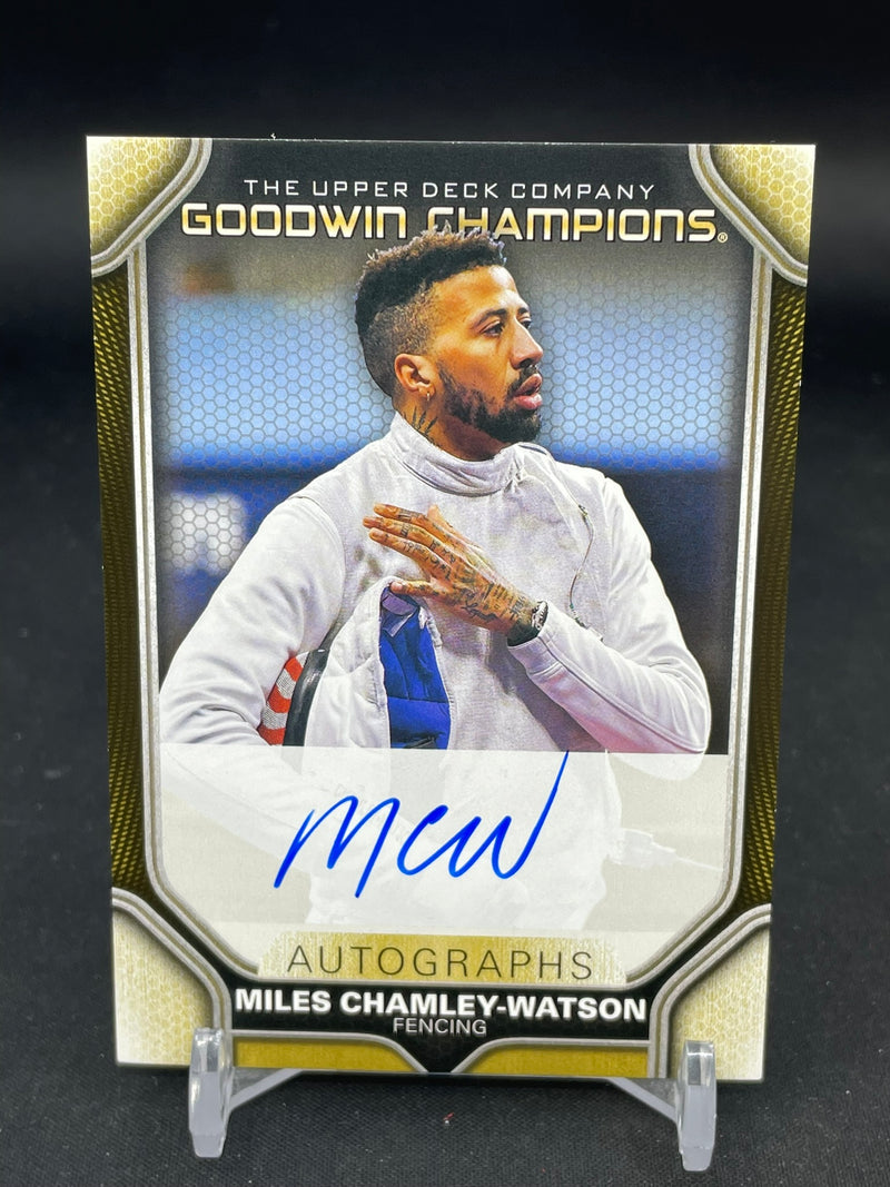 2024 UPPER DECK GOODWIN CHAMPIONS - M. CHAMLEY-WATSON - AUTOGRAPH
