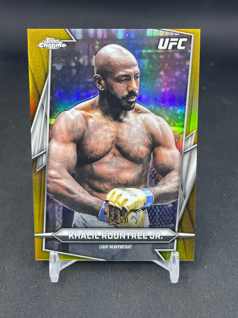 2026 TOPPS CHROME - GOLD - K. ROUNTREE JR. - #157 - #'D/50