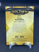 2025 TOPPS FINEST - GOLDEN MOMENTS - B. MUHAMMAD - #GM-11 - #'D/50