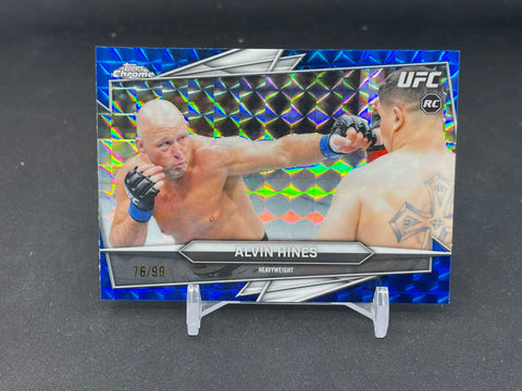 2026 TOPPPS CHROME - BLUE GEOMETRIC - A. HINES - #16 - #'D/99 - RC