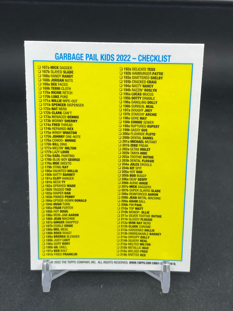 2022 TOPPS CHROME GARBAGE PAIL KIDS SERIES 5 - ATOMIC REFRACTOR - SELECT YOUR CARD