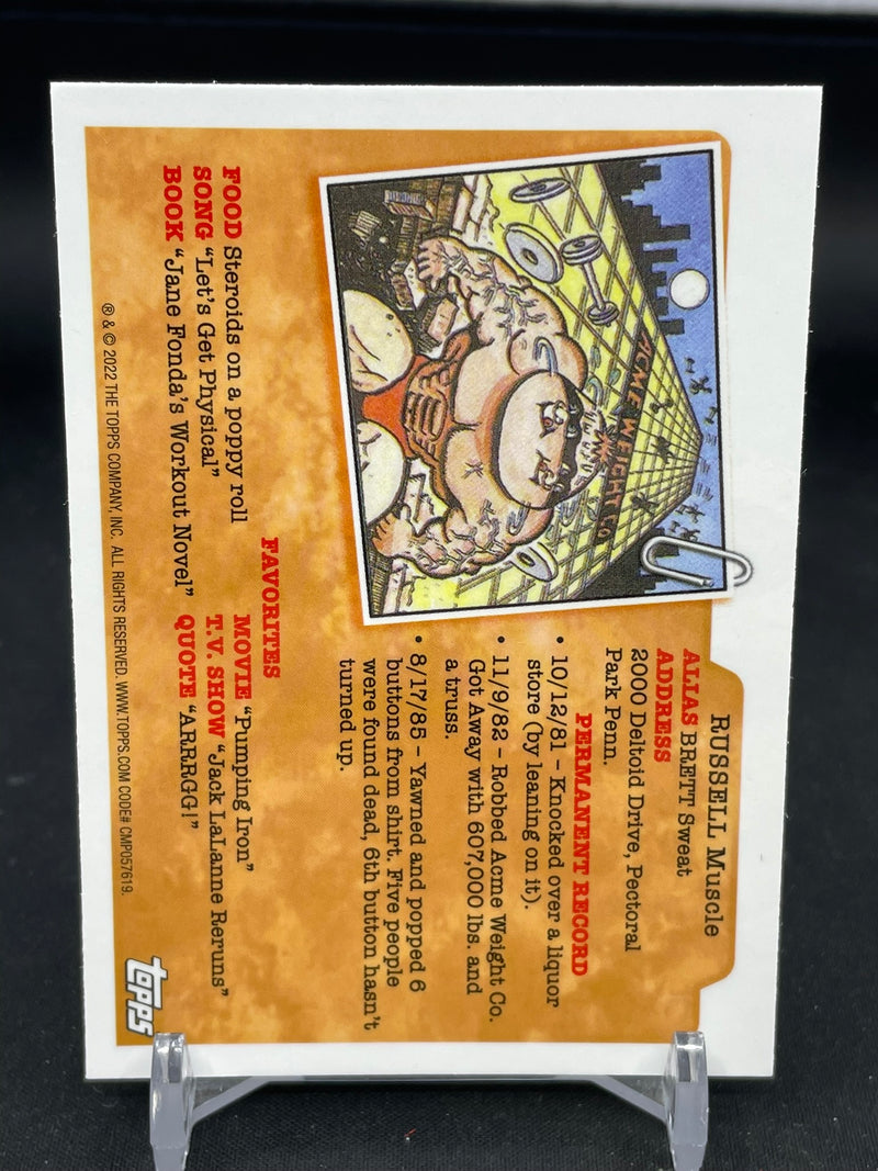 2022 TOPPS CHROME GARBAGE PAIL KIDS SERIES 5 - ATOMIC REFRACTOR - SELECT YOUR CARD